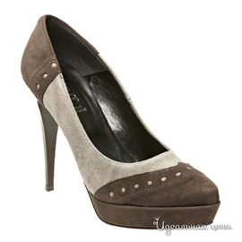 Туфли Pepe Castell женские, цвет серый / коричневый