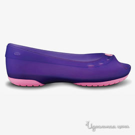 Балетки Crocs, цвет фиолетовый
