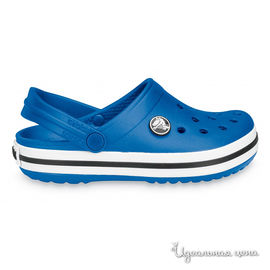 Сабо Crocs, цвет синий / белый