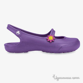 Балетки Crocs, цвет фиолетовый
