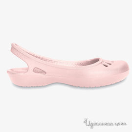 Балетки Crocs, цвет светло-розовый