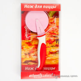 Нож для пиццы Atlantis, цвет красный