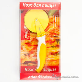 Нож для пиццы Atlantis, цвет желтый