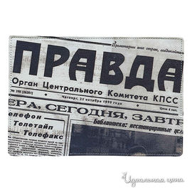 Обложка для паспорта COOL COVER "Газета "Правда""