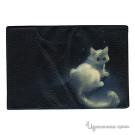 Обложка для паспорта COOL COVER "Белая Кошка"