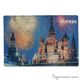 Обложка для паспорта COOL COVER "Москва ночная"