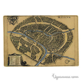 Обложка для паспорта COOL COVER "Карта Москвы"
