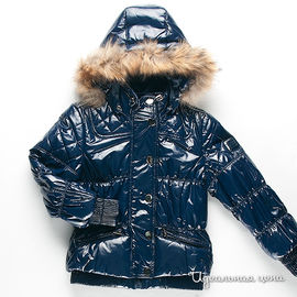 Куртка WPM для девочки, цвет темно-синий