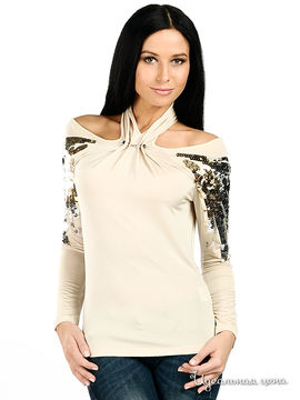 Блузка Galliano&Cavali женская, цвет бежевый