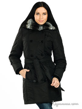 Пальто Hoops женское, цвет черный