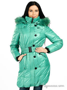 Пальто Hoops женское, цвет зеленый