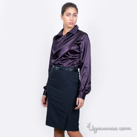 Блузка Bizzaro женская, цвет тёмно-фиолетовый