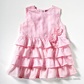 Платье для девочки розовое, рост 56-86 см