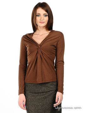 Пуловер Luisa Cerano&Rabe женский, цвет коричневый