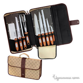 Набор ножей Hoffburg "в портфеле", 9 предметов