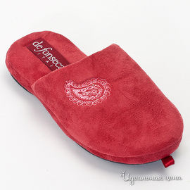 Тапочки De Fonseca женские, цвет бордовый