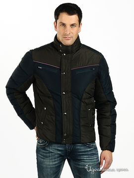 Куртка Energie мужская, цвет темно-коричневый / синий