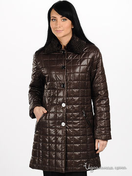 Пальто Angellik женское, цвет коричневый