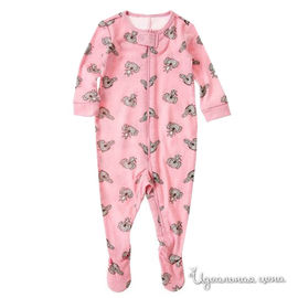 Пижама Crazy8 для малышей, цвет розовый, рост 55-67 см