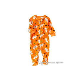 Пижама Crazy8 унисекс, цвет ярко-оранжевый, рост 61-78  см