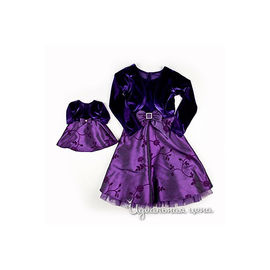 Платье Crazy8 для девочки, цвет фиолетовый, рост 102-108  см