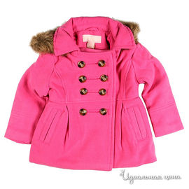 Пальто London frog для девочки, цвет розовый