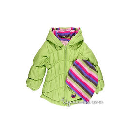 Куртка London frog для  девочки, цвет салатовый