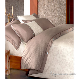 Комплект постельного белья Issimo "MASSIMO", цвет коричневый, 1,5 спальный