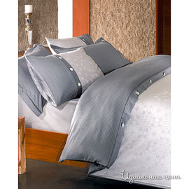 Комплект постельного белья Issimo "MASSIMO", цвет серый / белый, семейный