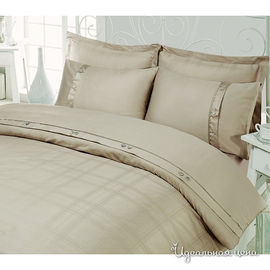 Комплект постельного белья Issimo "NICE", цвет кремовый, евро
