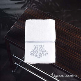 Полотенце Issimo "MINA", цвет белый / серебряный, 50х90 см