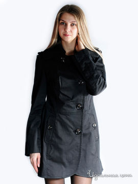 Пальто Message женское, цвет черный