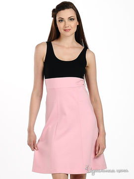 Платье Ferre, Trussardi, Armani женское, цвет черный / розовый