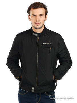 Куртка Ferre, Trussardi, Armani мужская, цвет черный