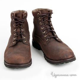 Ботинки Timberland мужские, цвет темно-коричневый