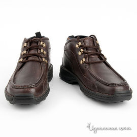 Ботинки Timberland мужские, цвет темно-коричневый