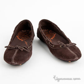 Туфли Timberland женские, цвет коричневый