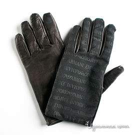 Перчатки Imporio Armani мужские, цвет черный