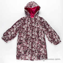 Пальто Mandarinalend для девочки, цвет розовый / коричневый