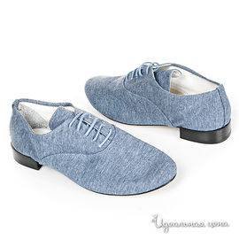 Ботинки Repetto женские, цвет серо-голубой