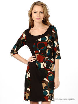 Платье Турецкий шик женское, цвет коричневый