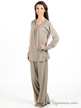Пижама Relax Mod женская, цвет серо-бежевый