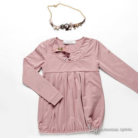 Туника Fracomina mini для девочки, цвет темно-розовый