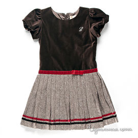 Платье ComusL для девочки, цвет коричневый