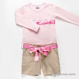 Костюм GT Basic "КАРЛА" для девочки, цвет бежевый / светло-розовый