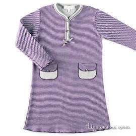 Сорочка Fancy для девочки, цвет серый / фиолетовый