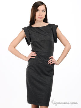 Платье Alisa fashion женское, цвет темно-серый