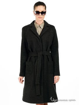 Пальто Larro женское, цвет темно-серый