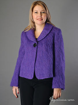 Полупальто Kate Cooper&Rouge женское, цвет фиолетовый