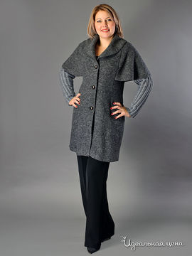 Пальто Kate Cooper&Rouge женское, цвет серый